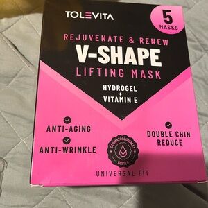 Pink V-Shape Lifting Mask